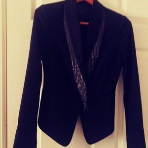 BCBG maxAZRIA  black blazer xs